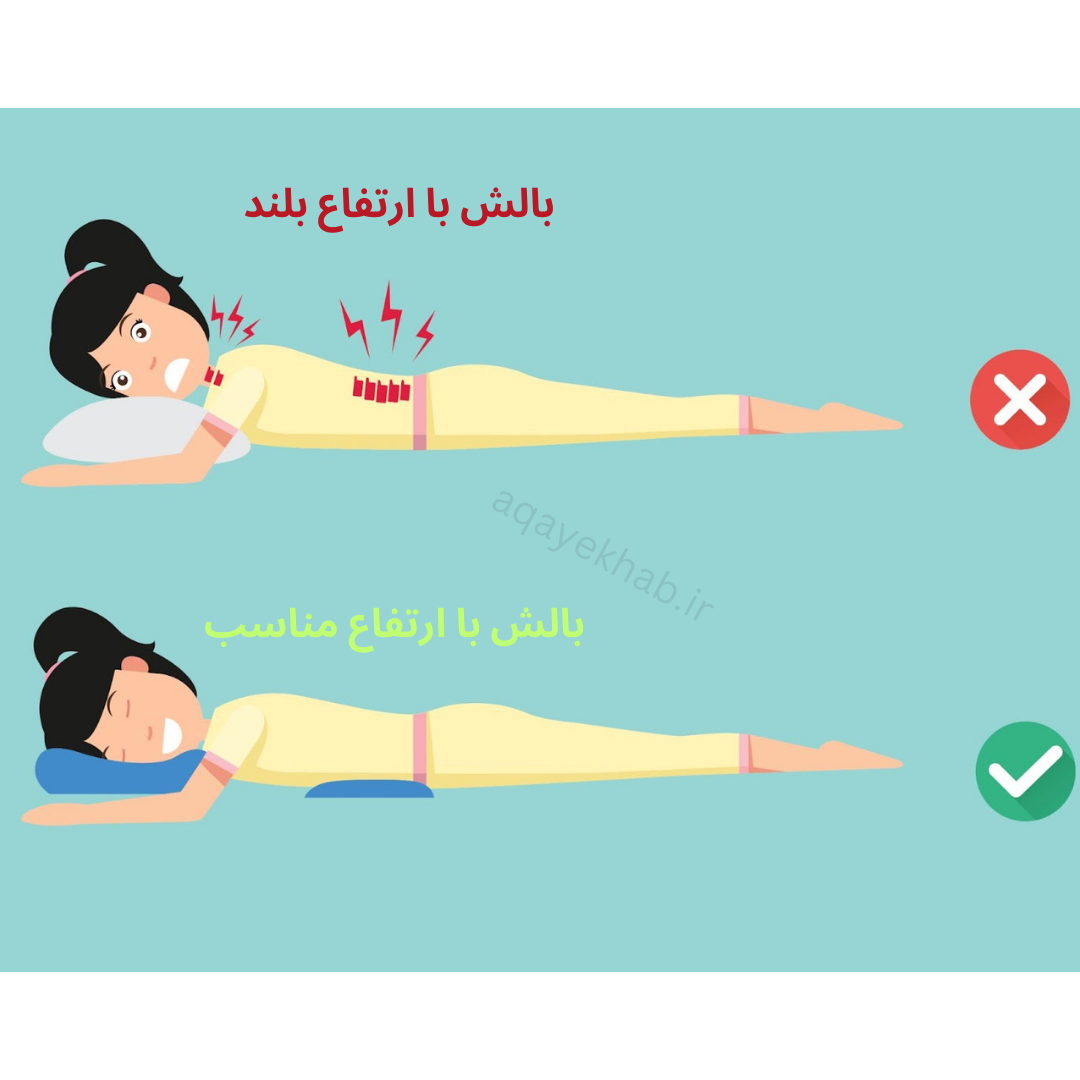 عکس حالت خوابیدن به شکم