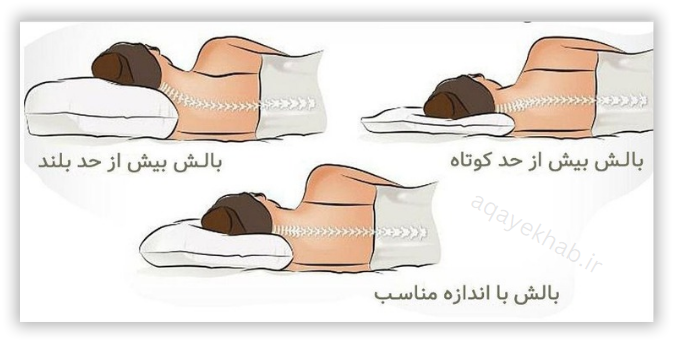 عکس بالش مناسب پهلو