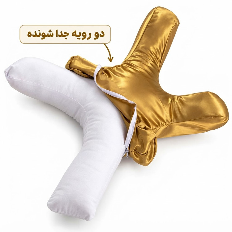 بالش ضد چروک صورت مدل دو رویه